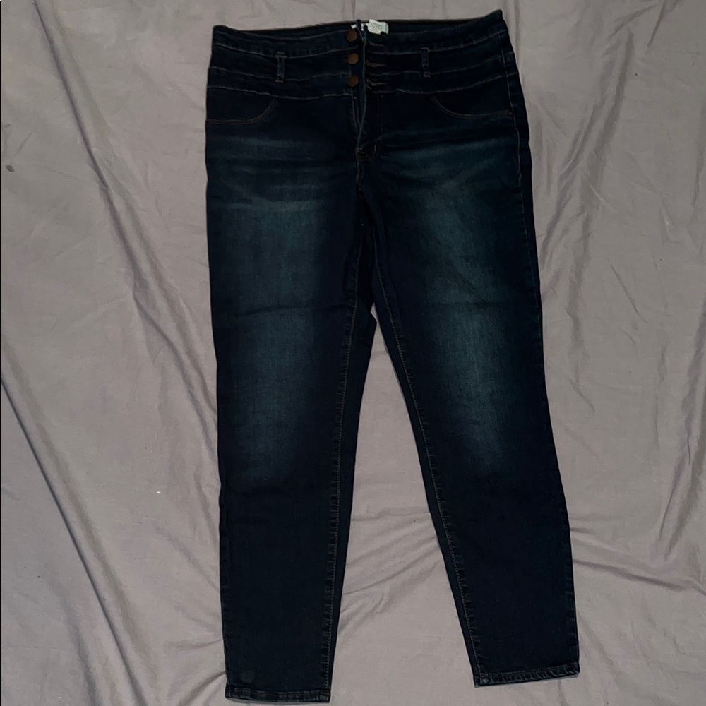 Classic Dark Wash Refuge Jeans